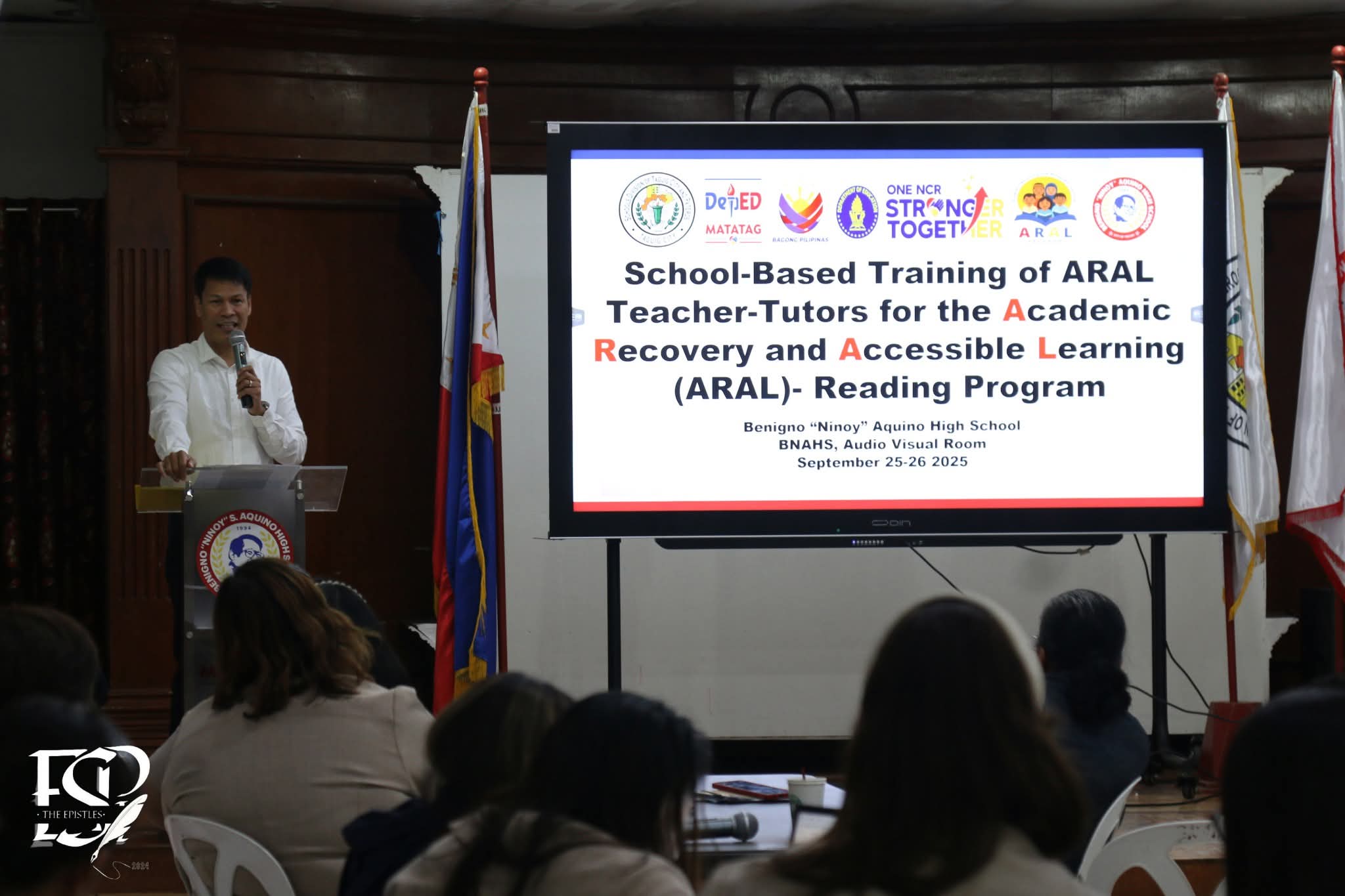 BNAHS Tutors Gear Up for ARAL Program
